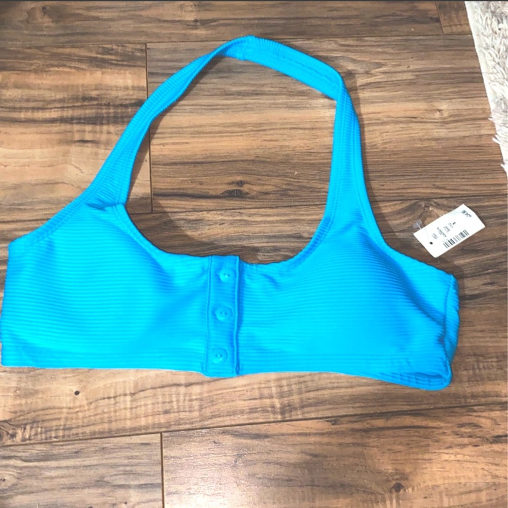 Aeropostale blue bikini top